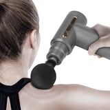 Deep Tissue Muscle Massage Gun – 6 Speed Levels & 4 Massage Heads for Body Pain Relief