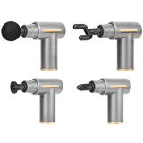Deep Tissue Muscle Massage Gun – 6 Speed Levels & 4 Massage Heads for Body Pain Relief