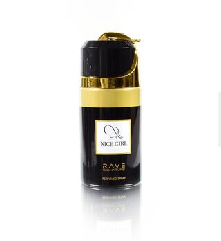 Rave Signature Nice Girl Perfume Spray 250ml – Long Lasting Luxury Women Fragrance | Premium Ladies Perfume Body Spray
