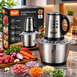 Meat Chopper RAF Grinder 3L Best Quality Original R.7032