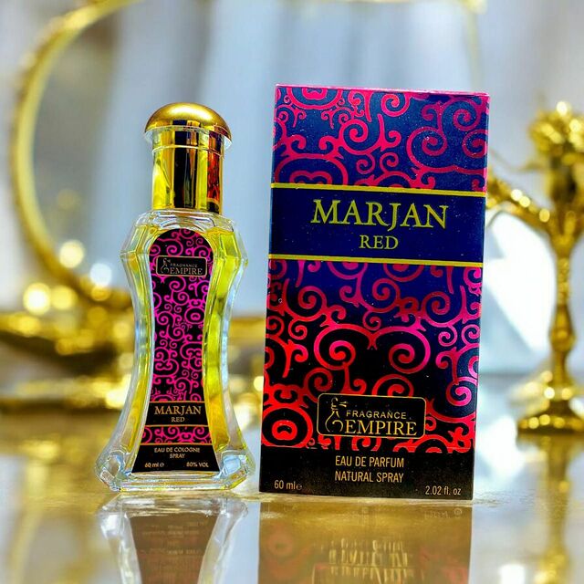 Marjan Red Perfume 60ml – Long Lasting Sweet Eau De Parfum for Men