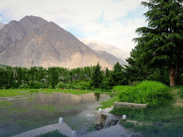 Lush green hills and valleys in Azad Jammu and Kashmir