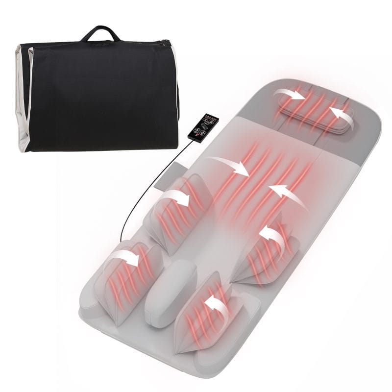 Muscle fatigue relief massage mattress pad post workout