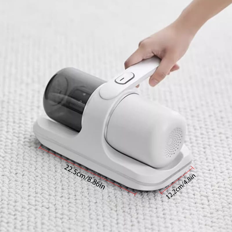 Portable Vacuum Powerful Bed Vacuum Cleaner Rechargeable Portable Vacuum For Pet Hair Carpets Floors Blue Household Cleaning Supplies - Image 8
