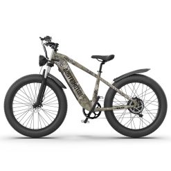 Fat tire electric bike 52V full view
