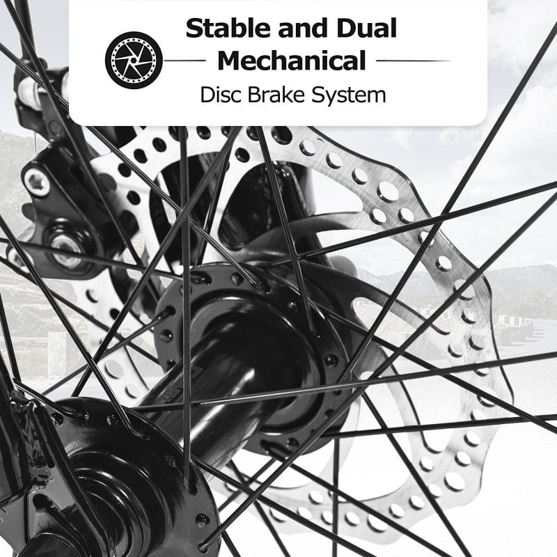 26-inch fat tire bike front suspension fork