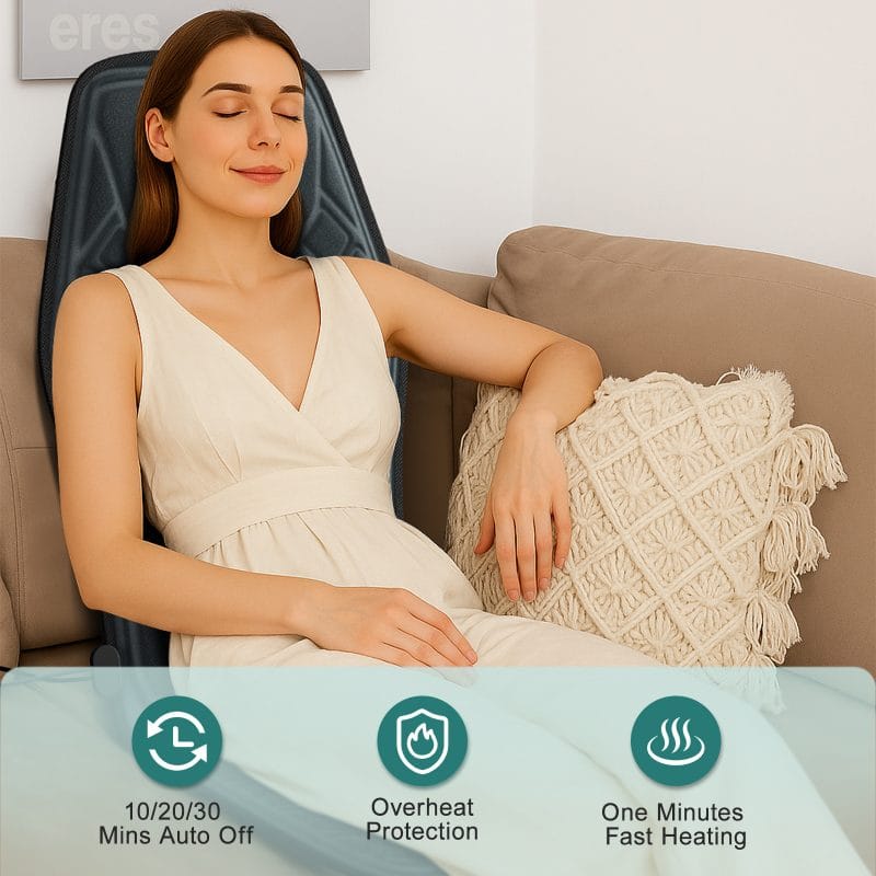 portable neck and back massager low voltage