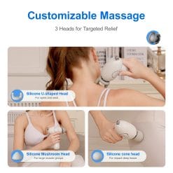 Alternative view of Deep Tissue Massage Gun – Portable Heated Massager