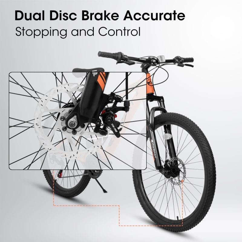 mechanical disc brake mountain bike