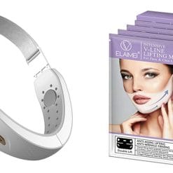 Alternative view of LED Photon Therapy Facial Massager – V-Shape Lifting & Slimming Device