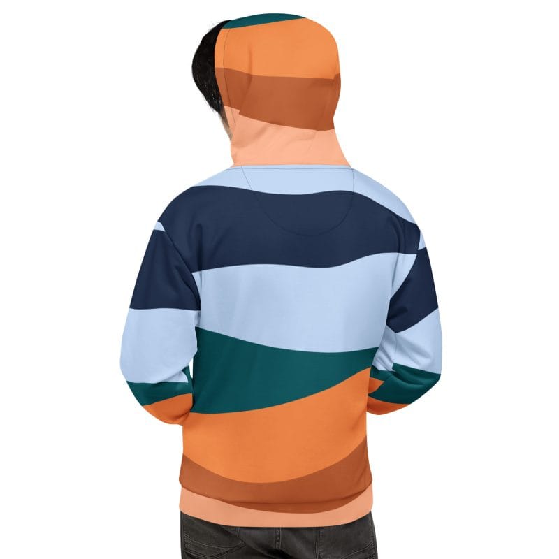 Men's streetwear hoodie urban outfit